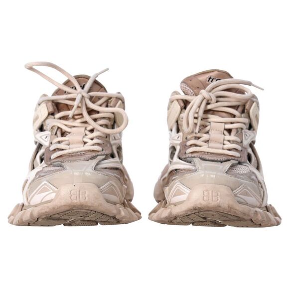 Balenciaga Track.2 Sneakers in Beige Polyurethane - Picture 6 of 12